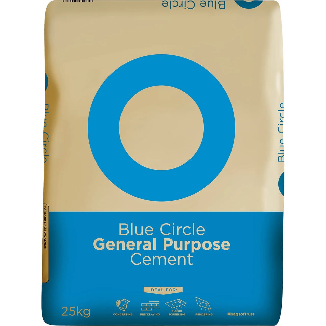 Blue circle general purpose grey cement
