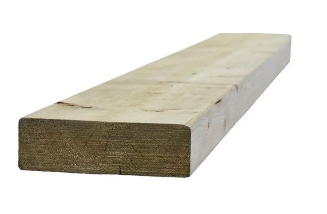 Regular treated sawn timber C24 47mm x 150mm