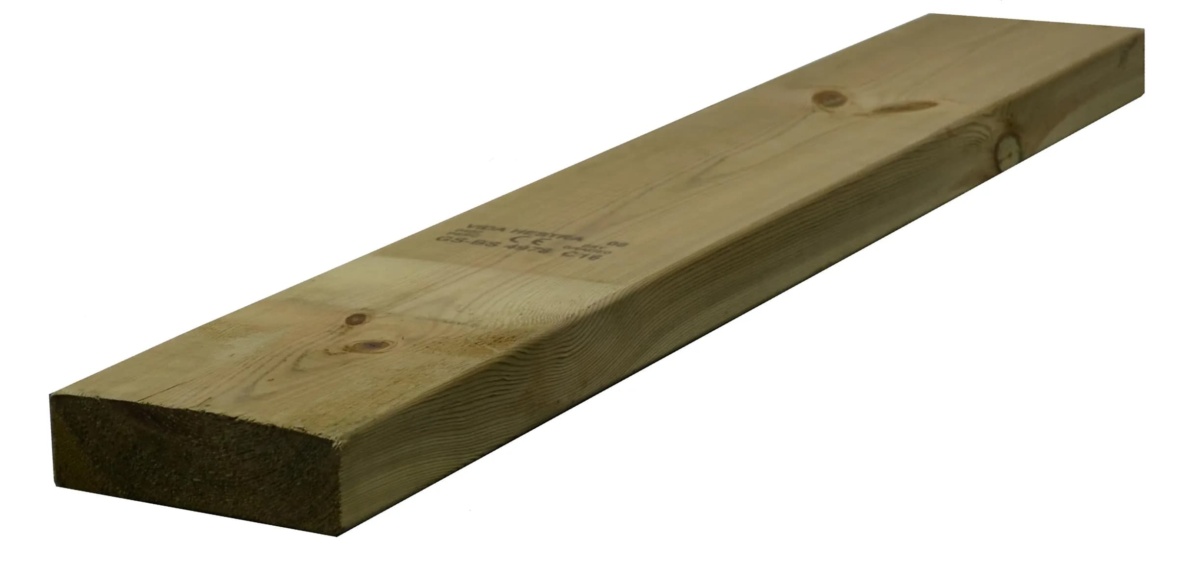Regular treated sawn timber C24 75mm x 150mm