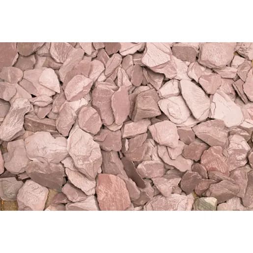 Plum slate chippings