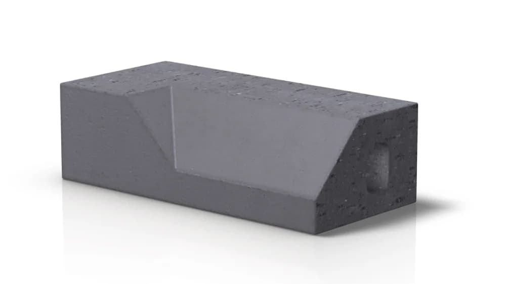 Forterra Cradley Pl4 Smooth Blue Plinth Internal Return 65mm Special Shaped