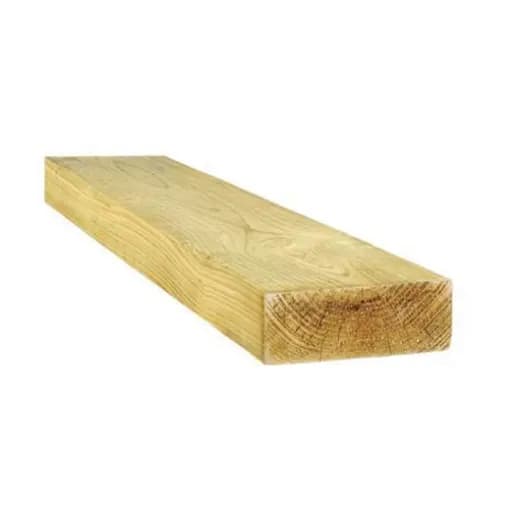 Regular treated sawn timber C24 75mm x 225mm